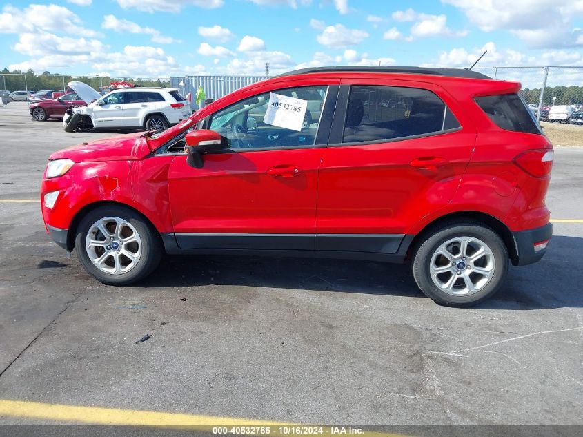 2019 Ford Ecosport Se VIN: MAJ3S2GE1KC277655 Lot: 40532785