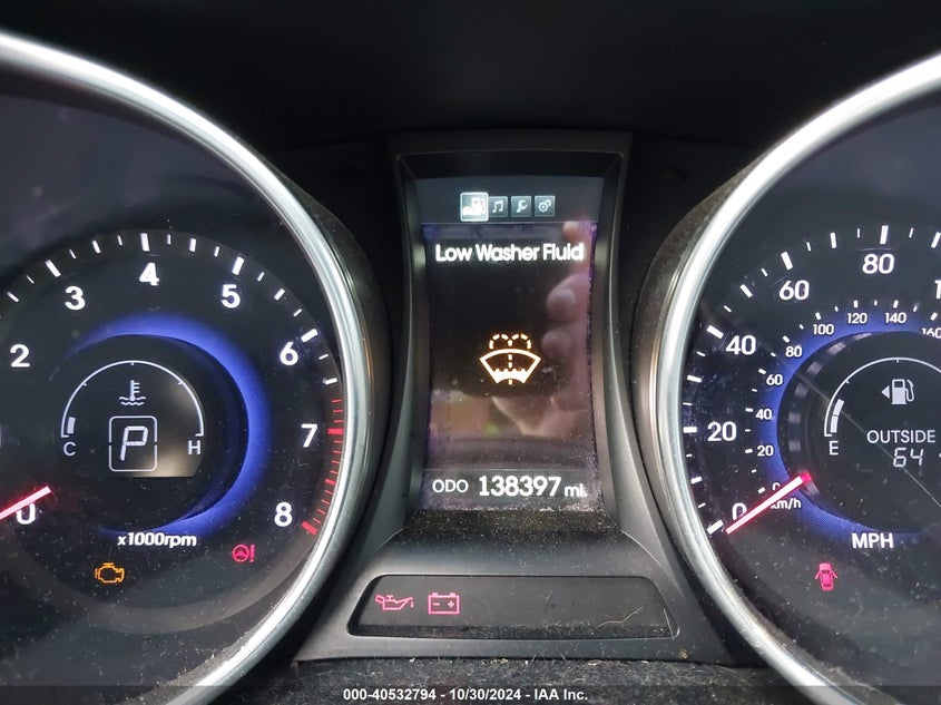 2014 Hyundai Santa Fe Gls VIN: KM8SN4HF7EU041781 Lot: 40532794