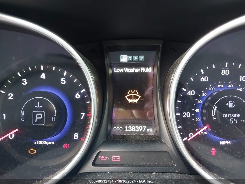 2014 Hyundai Santa Fe Gls VIN: KM8SN4HF7EU041781 Lot: 40532794