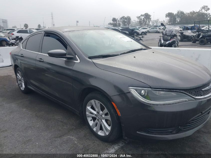 2015 Chrysler 200 Limited VIN: 1C3CCCAB0FN634687 Lot: 40532800