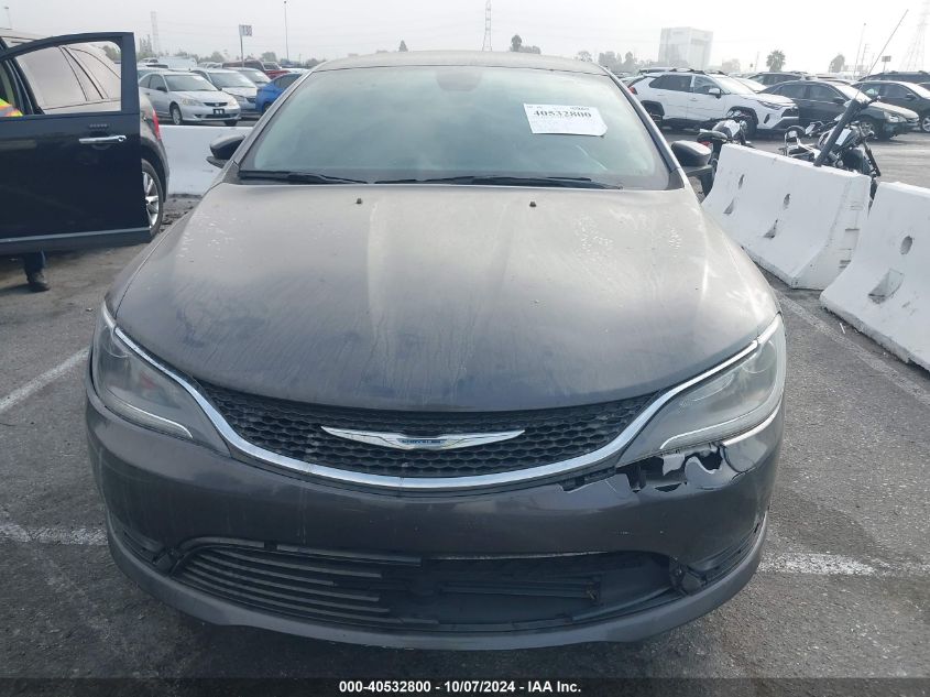 2015 Chrysler 200 Limited VIN: 1C3CCCAB0FN634687 Lot: 40532800