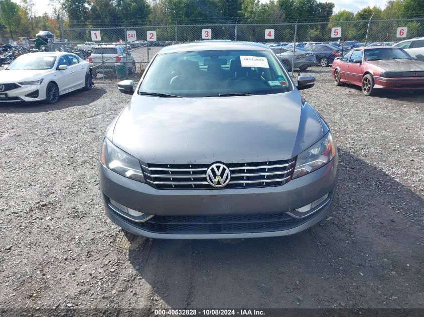 2013 Volkswagen Passat 2.0L Tdi Sel Premium VIN: 1VWCN7A37DC084948 Lot: 40532828