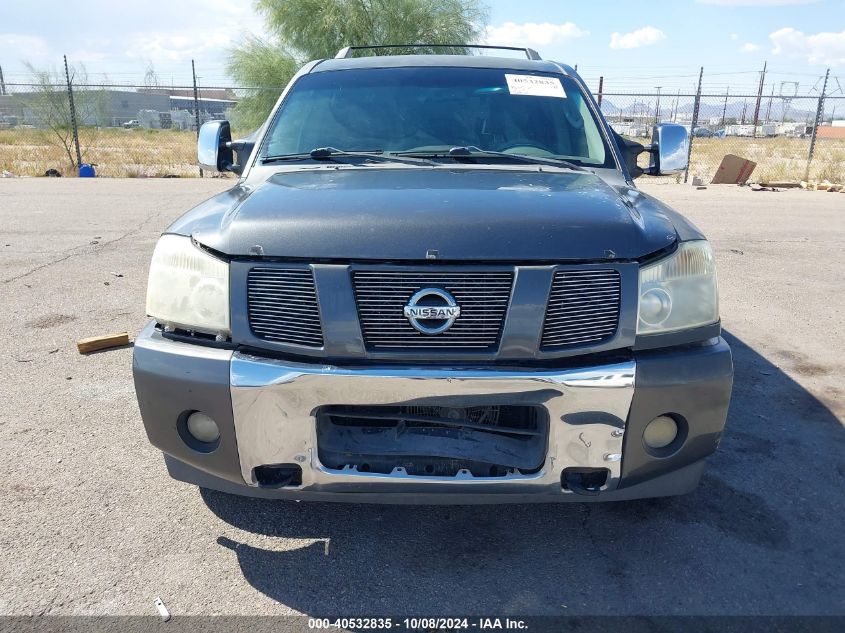 2006 Nissan Armada Se VIN: 5N1AA08AX6N725269 Lot: 40532835