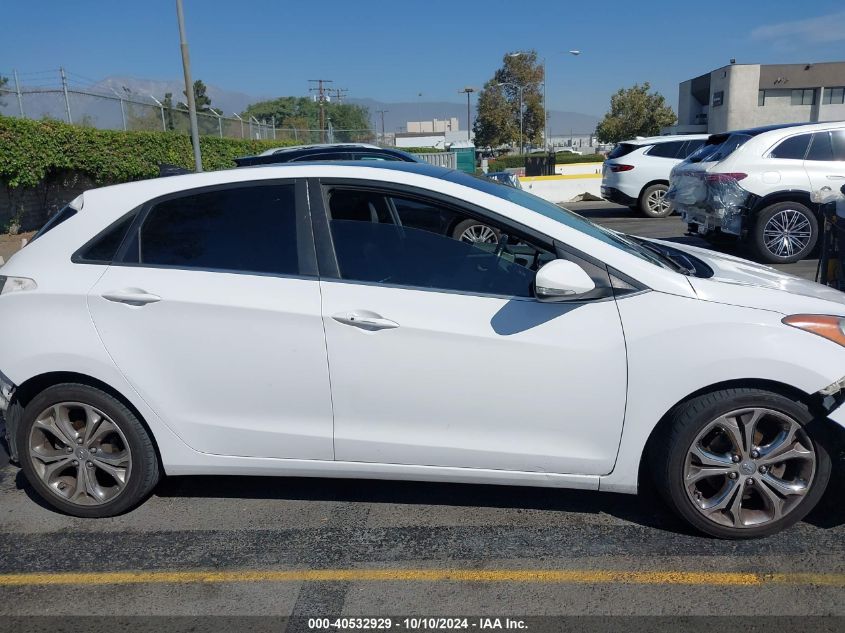 KMHD35LE9DU035076 2013 Hyundai Elantra Gt Base W/Blue