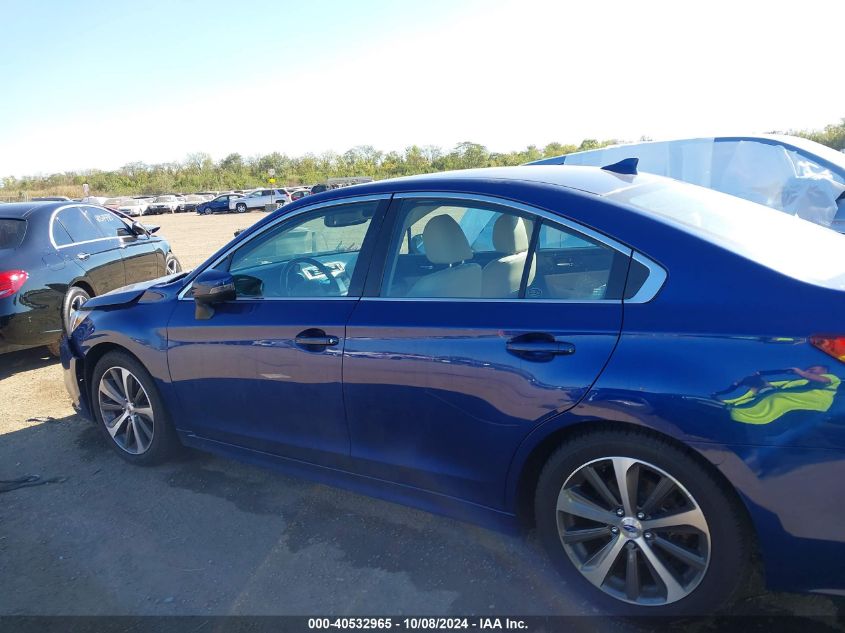 2016 Subaru Legacy 2.5I Limited VIN: 4S3BNAL69G3047875 Lot: 40532965