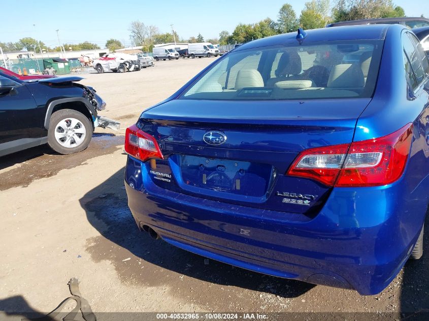 2016 Subaru Legacy 2.5I Limited VIN: 4S3BNAL69G3047875 Lot: 40532965