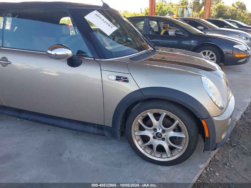 2008 Mini Cooper S S VIN: WMWRH33508TL97502 Lot: 40532985