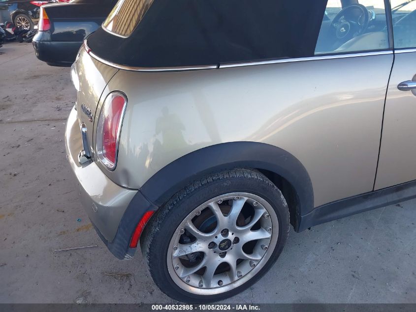 2008 Mini Cooper S S VIN: WMWRH33508TL97502 Lot: 40532985