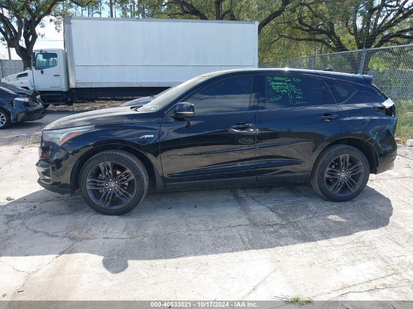 2019 Acura Rdx A-Spec VIN: 5J8TC1H67KL003967 Lot: 40533021