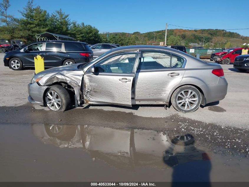 2014 Subaru Legacy 2.5I Premium VIN: 4S3BMBC6XE3017497 Lot: 40533044