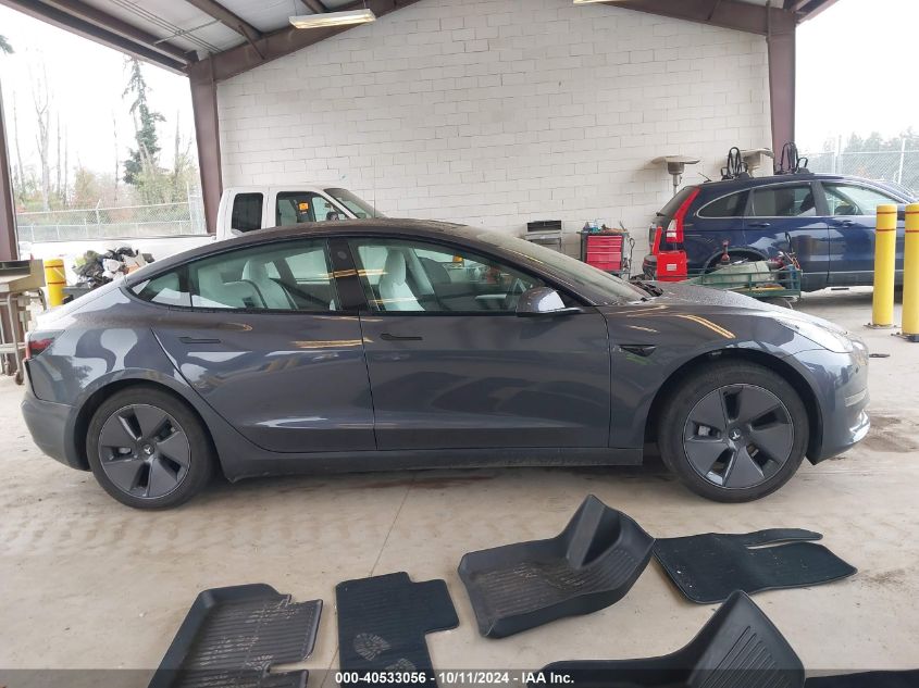 2023 Tesla Model 3 VIN: 5YJ3E1EB8PF618953 Lot: 40533056