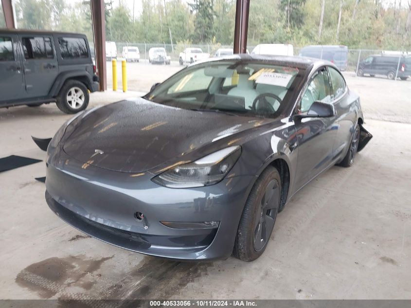 5YJ3E1EB8PF618953 2023 TESLA MODEL 3 - Image 2