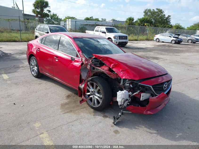 VIN JM1GL1V53H1113771 2017 Mazda 6, Touring no.1