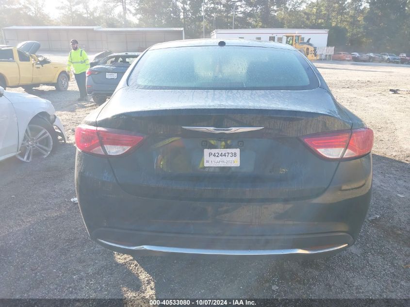 2015 Chrysler 200 Limited VIN: 1C3CCCAB4FN598583 Lot: 40533080