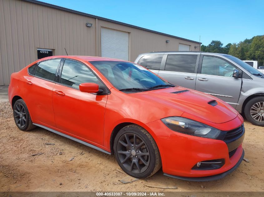 2016 Dodge Dart Sxt VIN: 1C3CDFBB2GD653245 Lot: 40533087