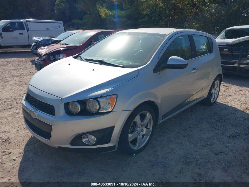 1G1JE6SH6D4121490 2013 Chevrolet Sonic Ltz Auto