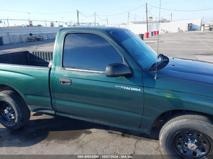 2000 Toyota Tacoma VIN: 4TANL42N9YZ578775 Lot: 40533095