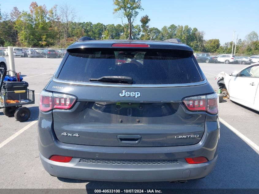 2018 JEEP COMPASS LIMITED 4X4 - 3C4NJDCBXJT143971