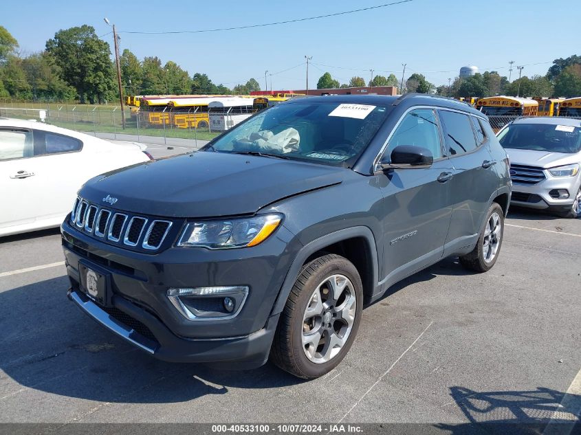 2018 JEEP COMPASS LIMITED 4X4 - 3C4NJDCBXJT143971