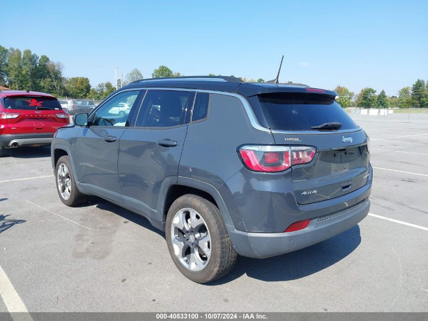 2018 JEEP COMPASS LIMITED 4X4 - 3C4NJDCBXJT143971