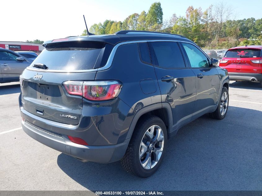 2018 JEEP COMPASS LIMITED 4X4 - 3C4NJDCBXJT143971