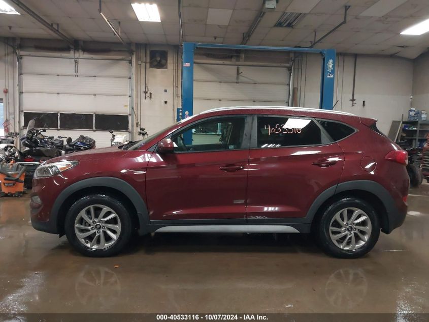 KM8J3CA49HU435386 2017 Hyundai Tucson Se