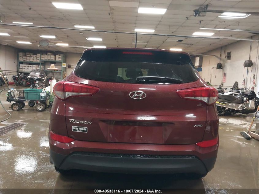 KM8J3CA49HU435386 2017 Hyundai Tucson Se