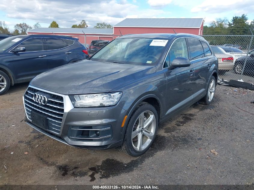 2019 Audi Q7 55 Premium VIN: WA1VAAF72KD010242 Lot: 40533126