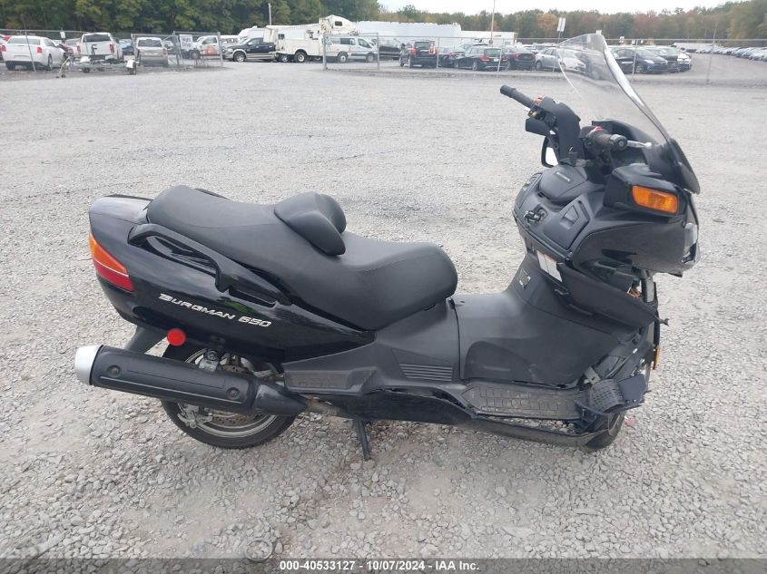 2004 Suzuki An650 K3 VIN: JS1CP51AX42101158 Lot: 40533127