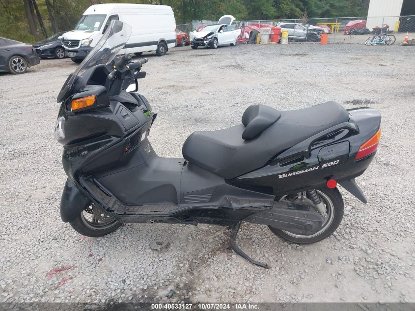 2004 Suzuki An650 K3 VIN: JS1CP51AX42101158 Lot: 40533127