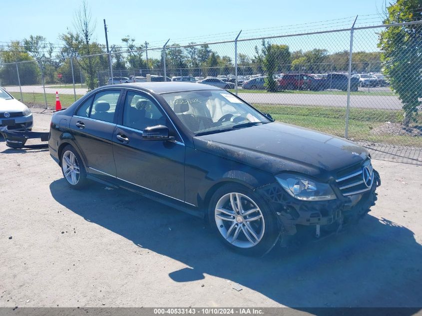 VIN WDDGF4HB3ER315443 2014 Mercedes-Benz C 250, Lux... no.1