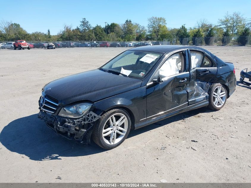 VIN WDDGF4HB3ER315443 2014 Mercedes-Benz C 250, Lux... no.2