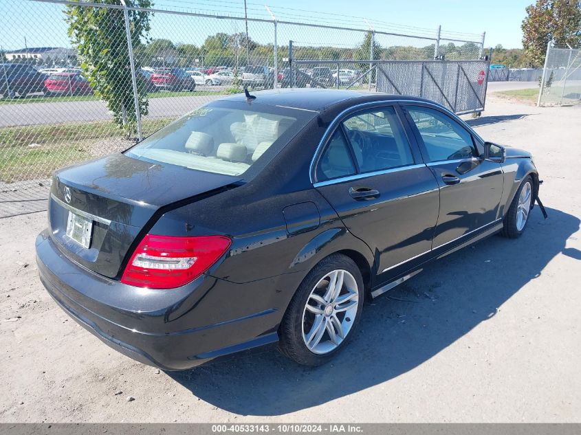 VIN WDDGF4HB3ER315443 2014 Mercedes-Benz C 250, Lux... no.4