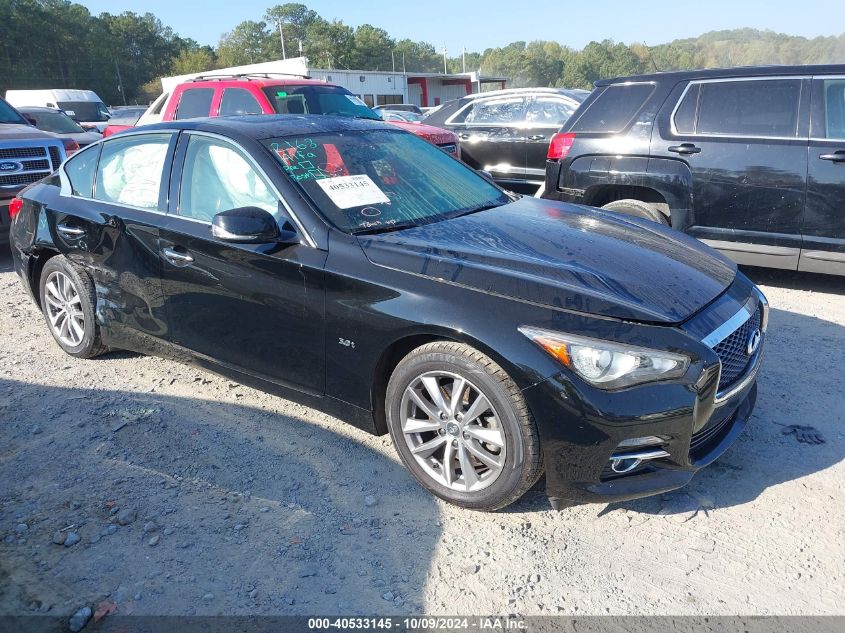 2016 Infiniti Q50 Premium/Sport VIN: JN1EV7AP3GM303999 Lot: 40533145