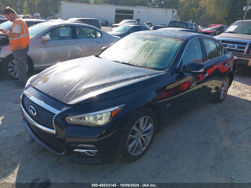 2016 Infiniti Q50 Premium/Sport VIN: JN1EV7AP3GM303999 Lot: 40533145