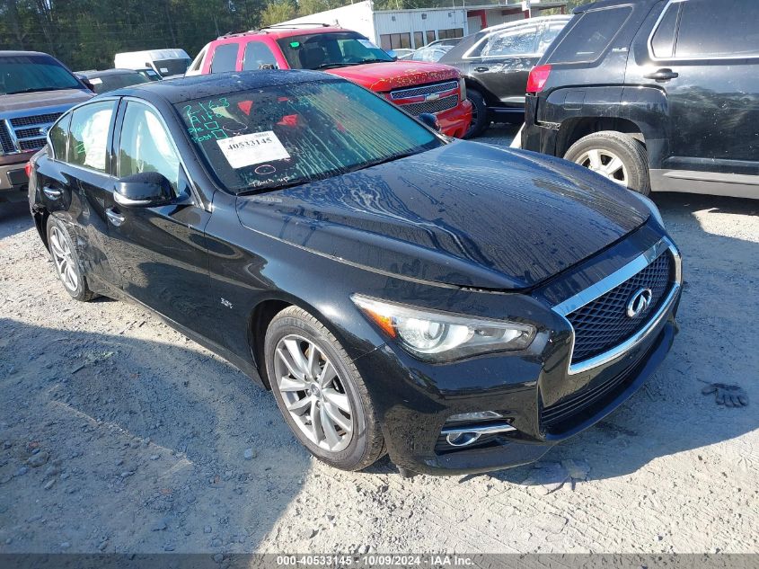 VIN JN1EV7AP3GM303999 2016 Infiniti Q50, 3.0T Premium no.1