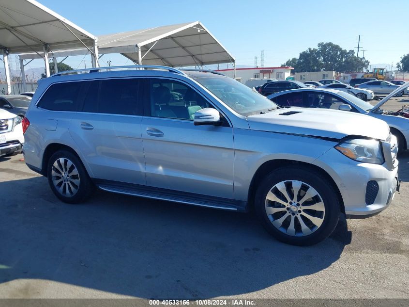 2017 Mercedes-Benz Gls 450 4Matic VIN: 4JGDF6EE6HA810144 Lot: 40533156