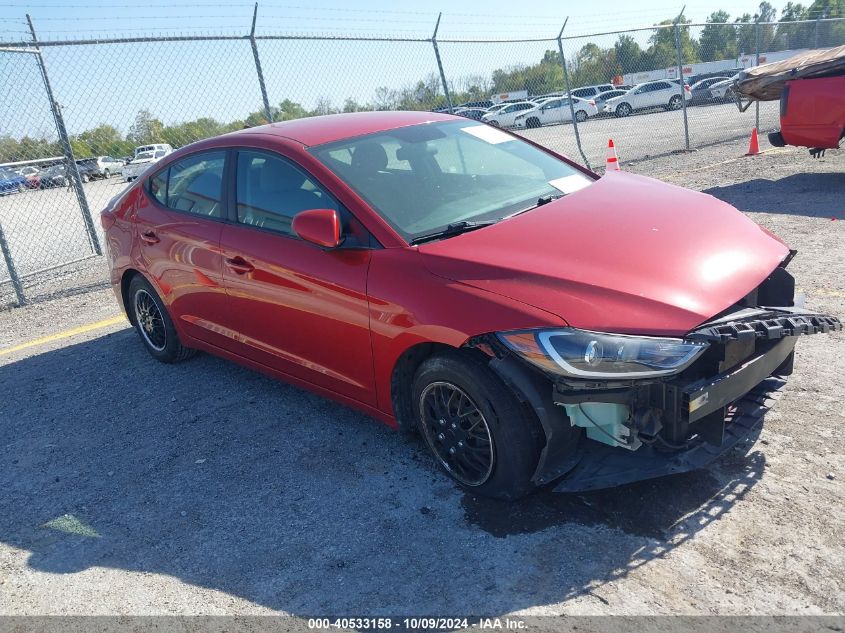 2017 HYUNDAI ELANTRA SE - 5NPD74LF9HH166682