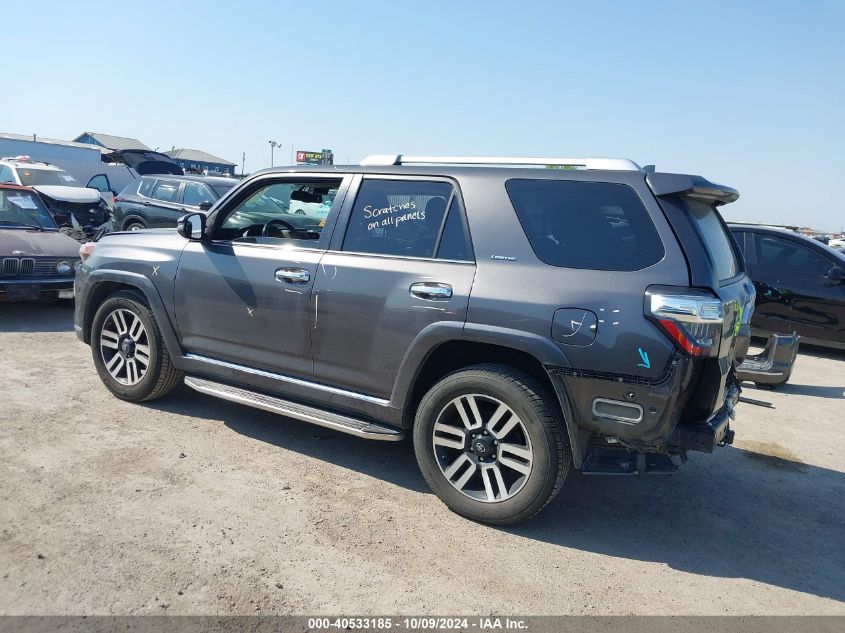 2016 Toyota 4Runner Limited VIN: JTEZU5JR1G5125295 Lot: 40533185