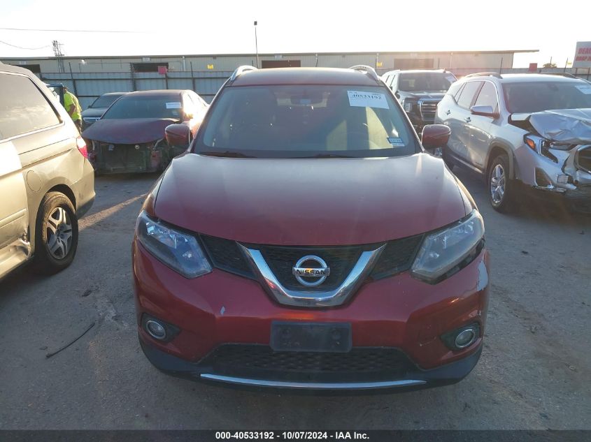 KNMAT2MT4GP715618 2016 Nissan Rogue Sl