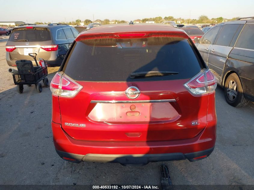 KNMAT2MT4GP715618 2016 Nissan Rogue Sl