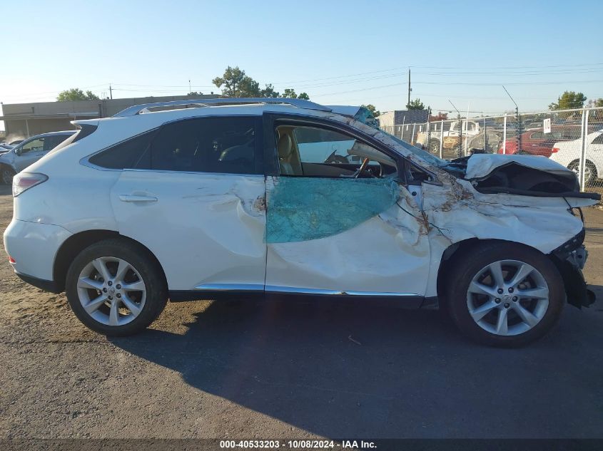 2011 Lexus Rx 350 VIN: 2T2BK1BA3BC115419 Lot: 40533203