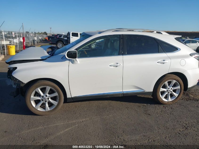 2011 Lexus Rx 350 VIN: 2T2BK1BA3BC115419 Lot: 40533203