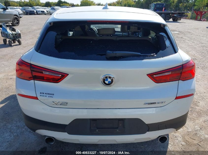 2018 BMW X2 Sdrive28I VIN: WBXYJ3C38JEJ84473 Lot: 40533227