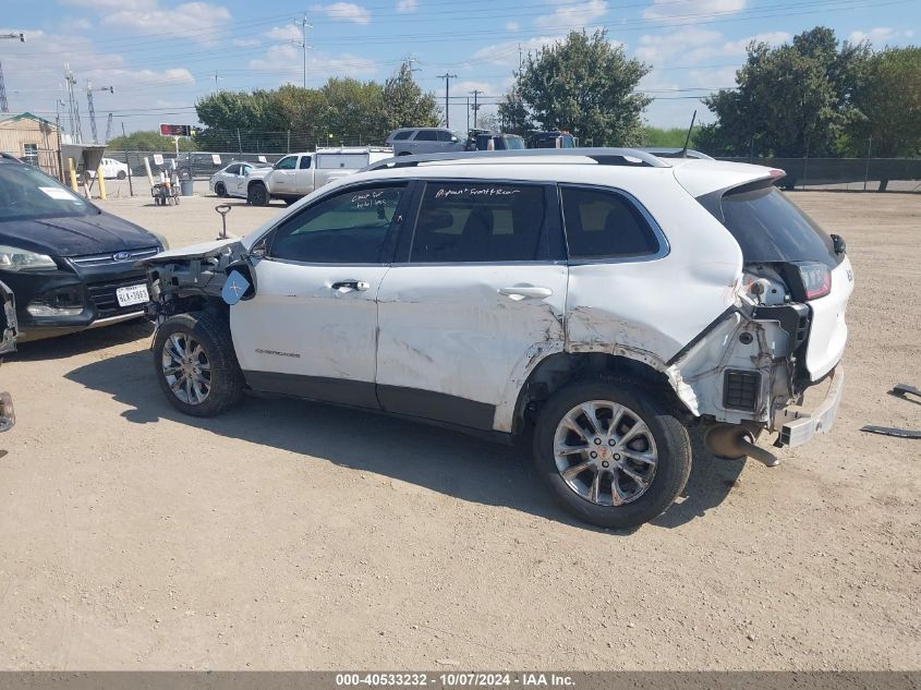 2019 Jeep Cherokee Latitude Fwd VIN: 1C4PJLCBXKD487651 Lot: 40533232