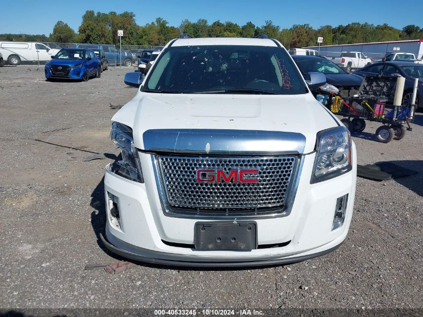 2014 GMC Terrain Denali VIN: 2GKALUEK6E6233381 Lot: 40533245