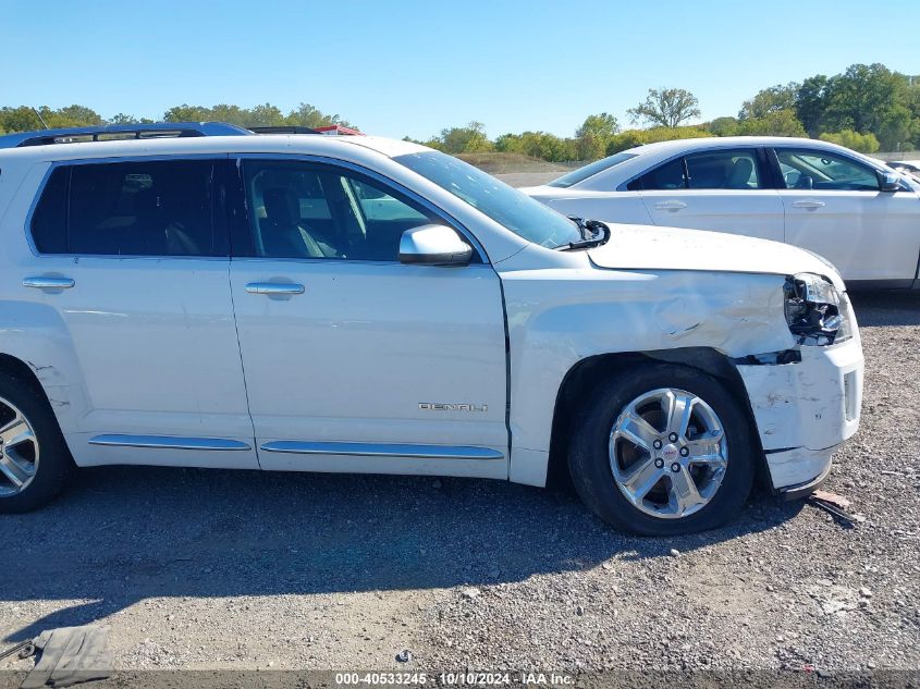 2014 GMC Terrain Denali VIN: 2GKALUEK6E6233381 Lot: 40533245