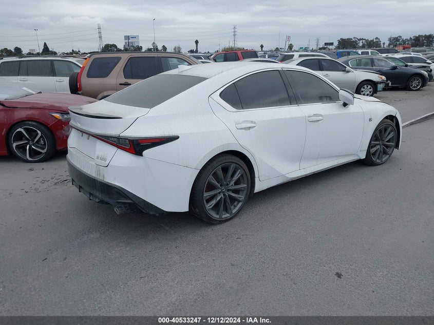 Vin: jthgz1b23p5069639, lot: 41022006, lexus is is 350 f sport 20234