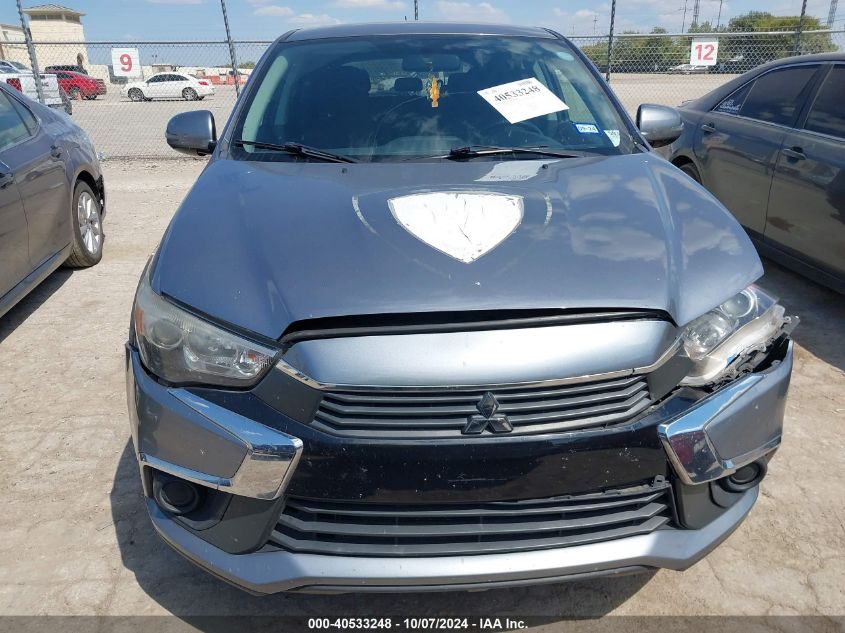 2016 Mitsubishi Outlander Sport 2.0 Es VIN: JA4AP3AUXGZ063402 Lot: 40533248