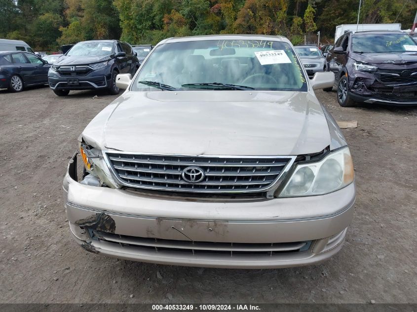 2003 Toyota Avalon Xl/Xls VIN: 4T1BF28B33U313836 Lot: 40533249